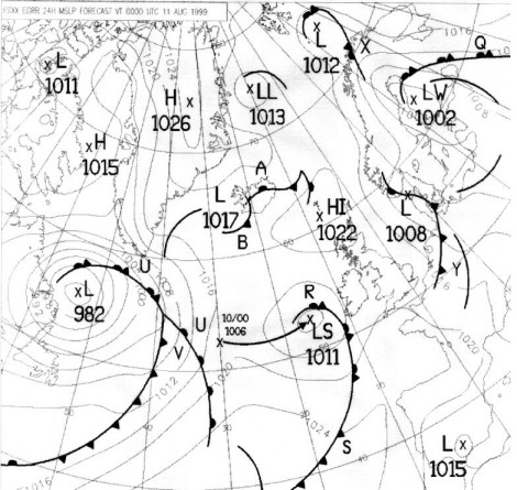 Carte Meteorologique